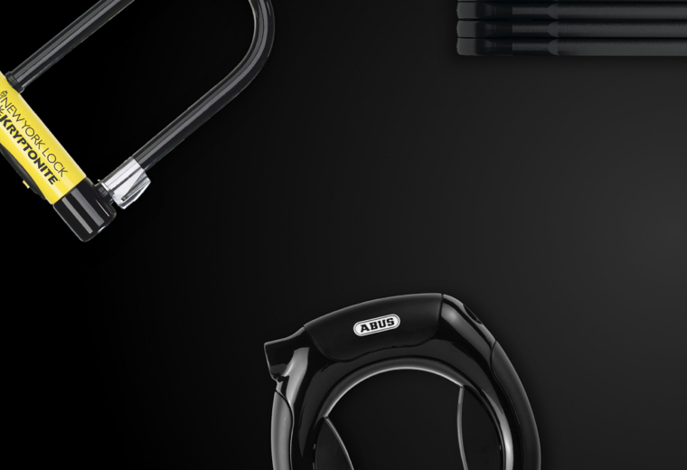 The right bicycle lock
