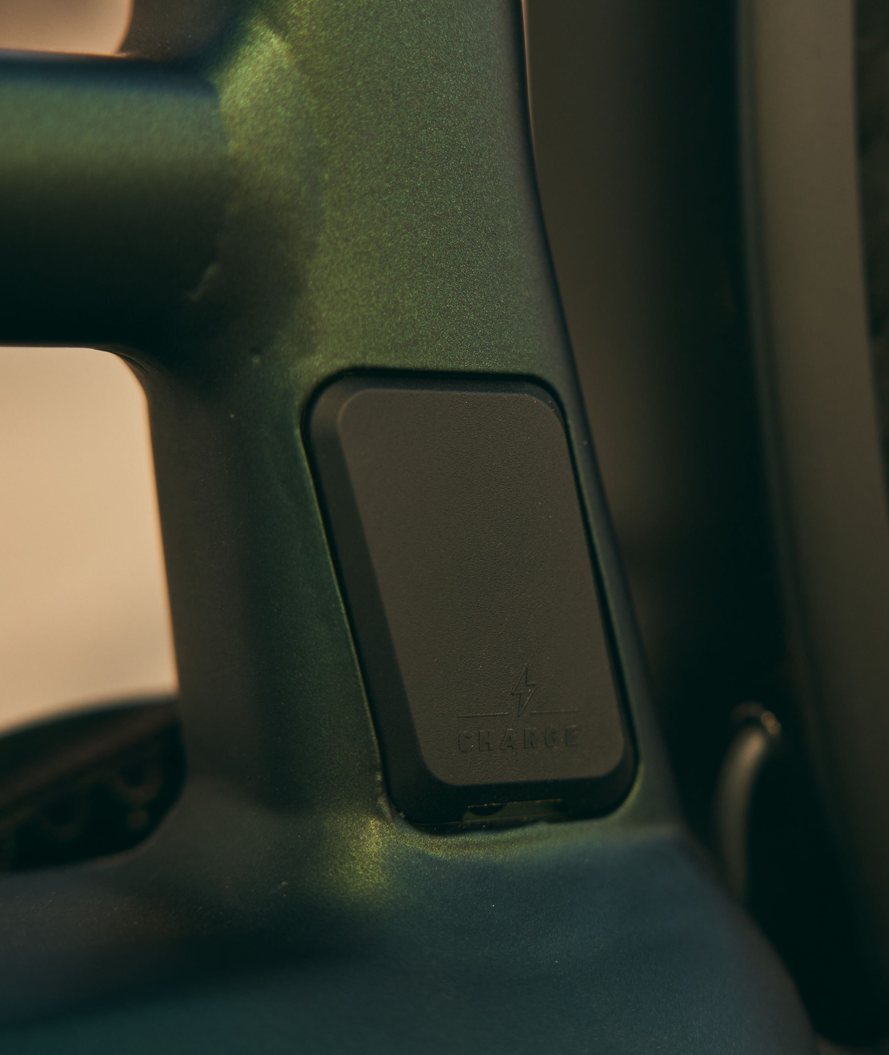 Charging port closed