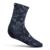 GRID FLORAL LTD PRINT SOCK Fahrradsocken