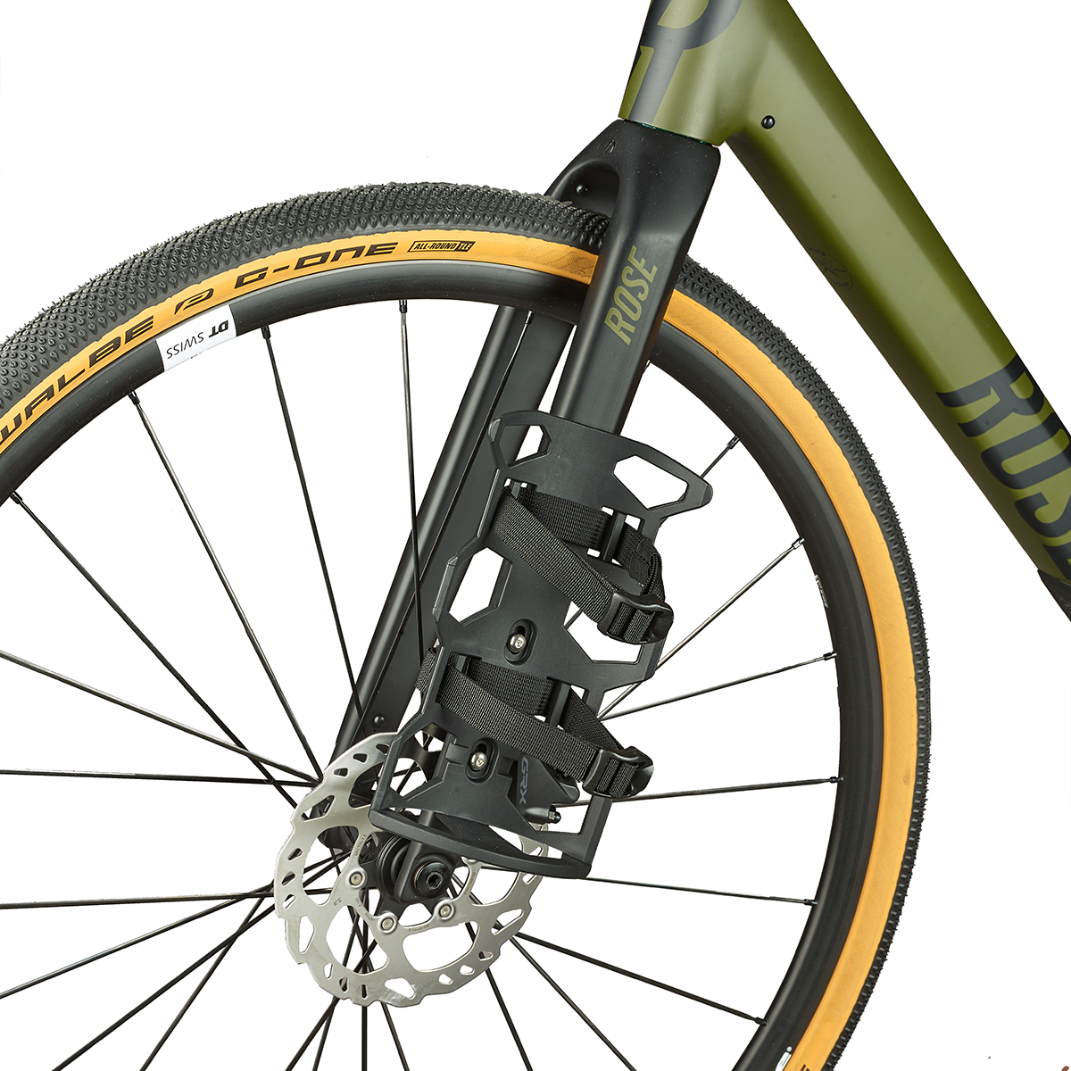 Gravel Cage Luggage Rack for Fork Mounting