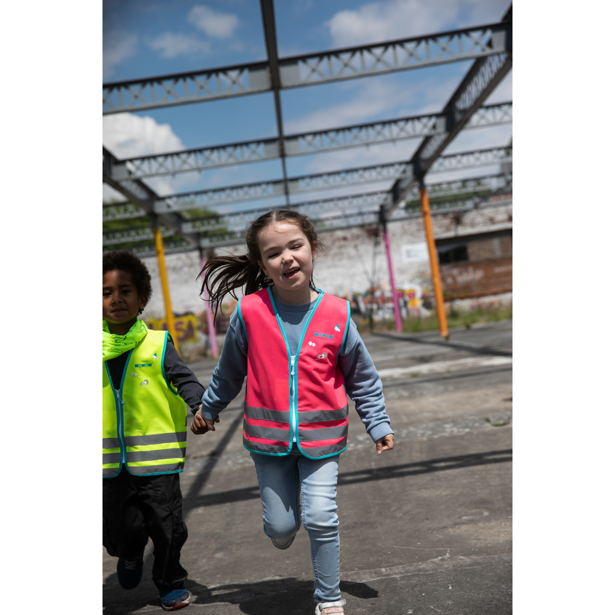 CRAZY MONSTER JACKET Reflective Kids Vest