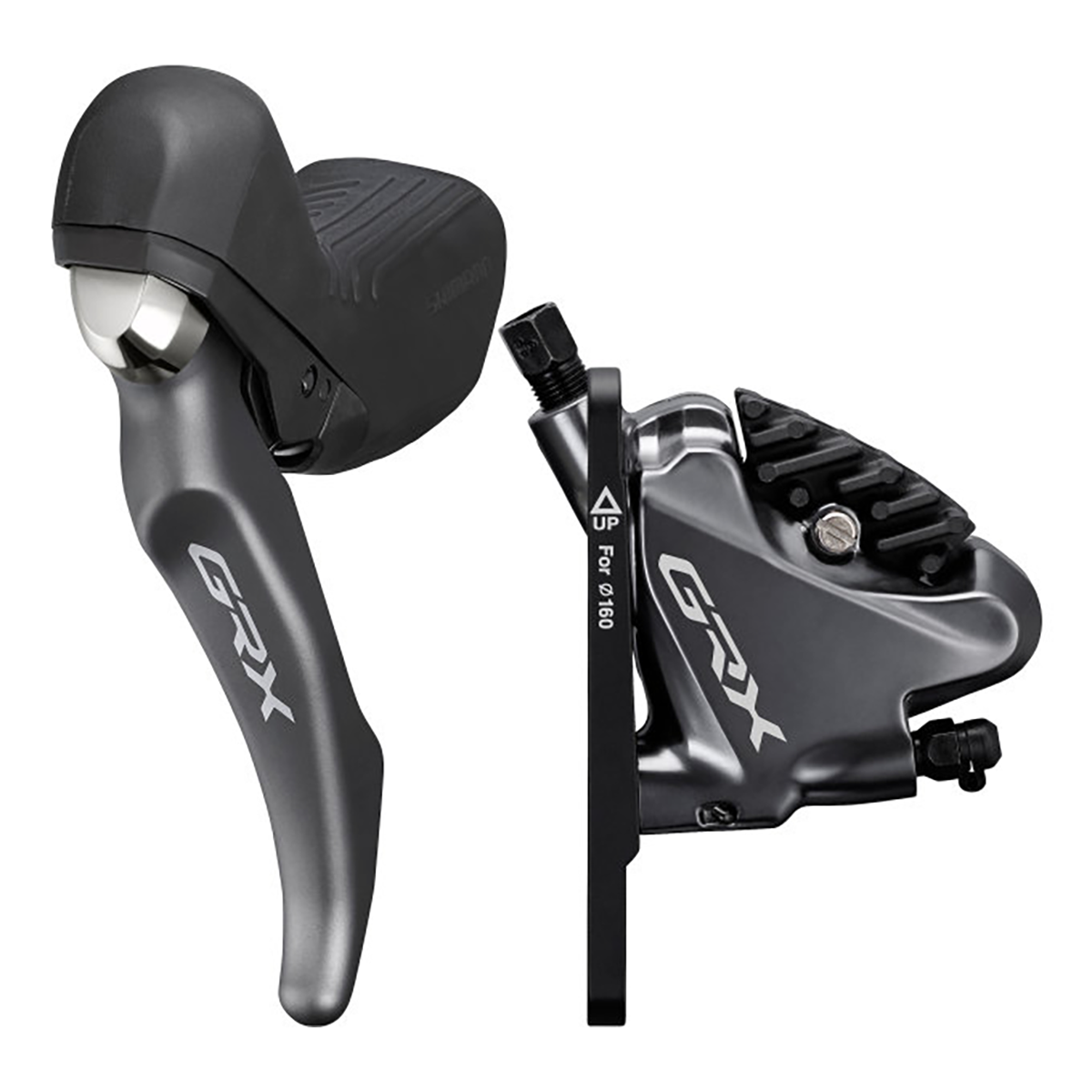 SHIMANO GRX BL-RX810 Bremshebel für 1 x 11-fach mit BR-RX810 Scheibenbremse (links)
