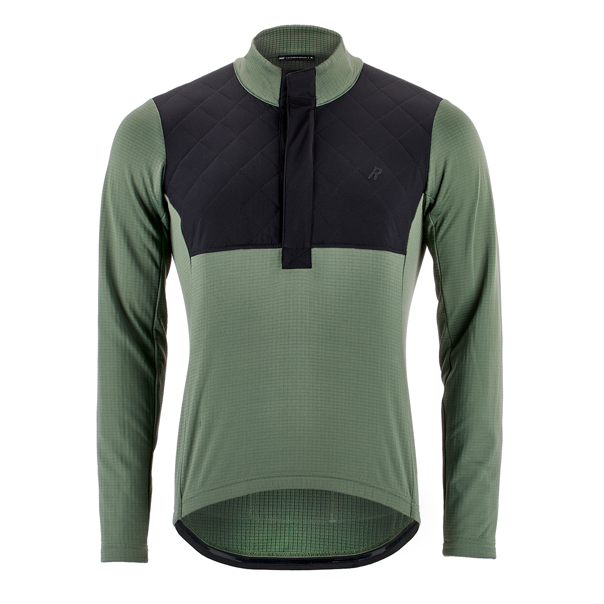 ADVENTURE grid fleece thermo jersey ls Langarmtrikot