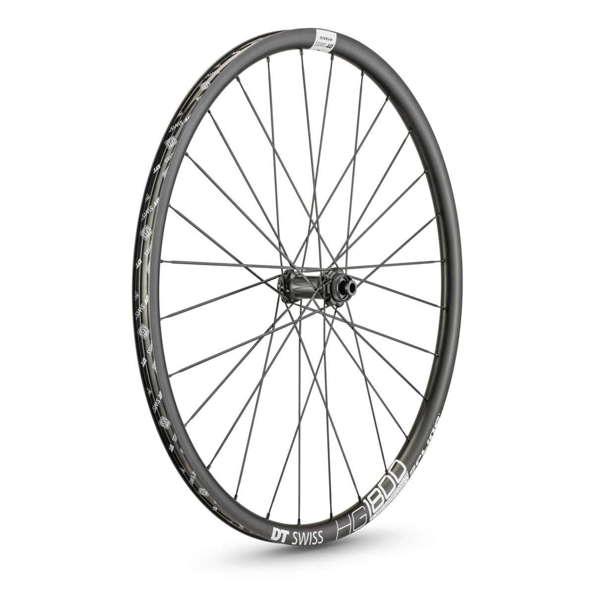 HG 1800 Spline® DB 25 ROAD BOOST Hybrid E-Gravel Front Wheel 27.5"/650B