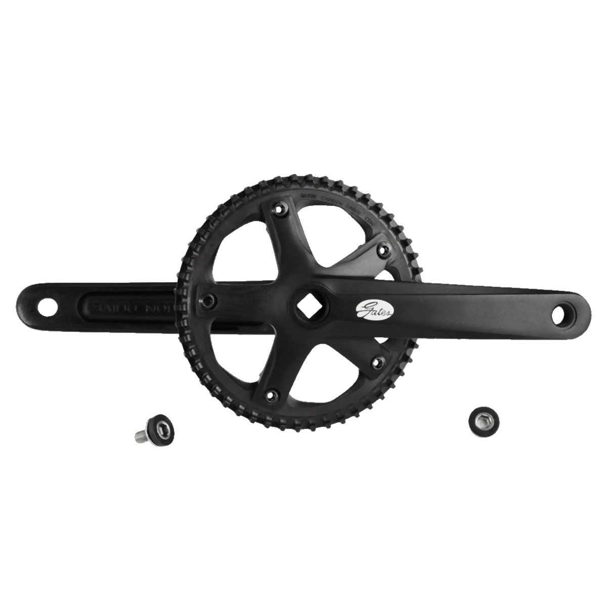 Gates Carbon Drive CDN S150 Kurbelgarnitur mit Riemenscheibe 50 Z