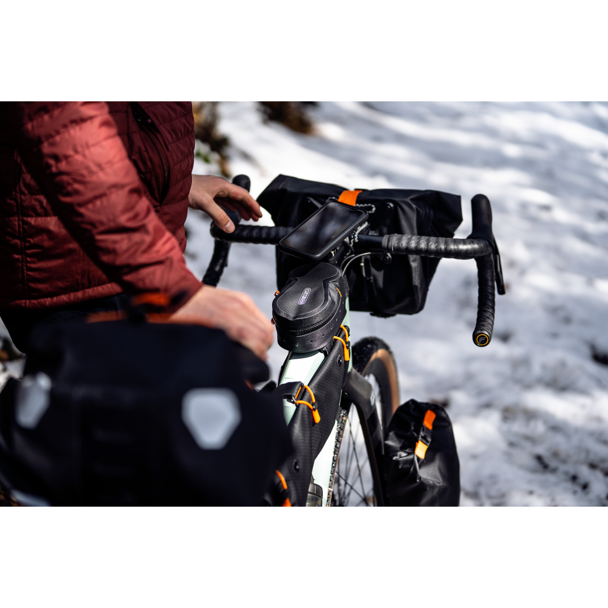 BIKE PACKING HANDLEBAR-PACK QR sacoche guidon