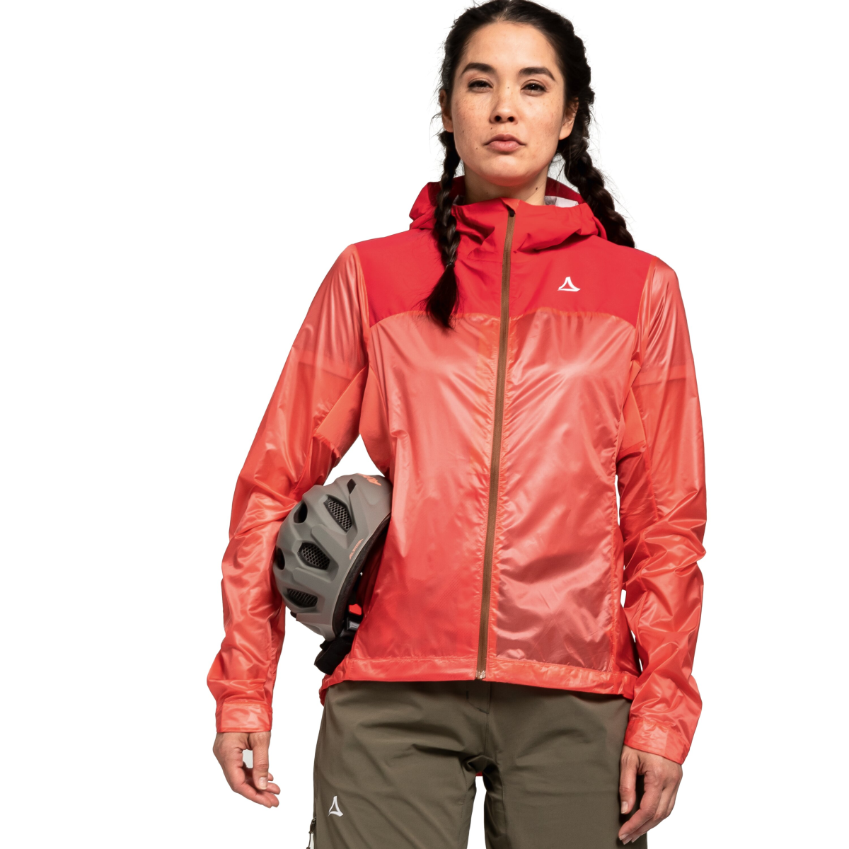 Giacca Antipioggia Schöffel Hybrid Donna - Leggera, Traspirante, Perfetta Per Trail Running E Escursionismo - Foto 6