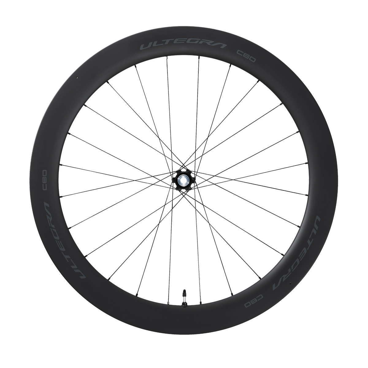 SHIMANO Ultegra WH-R8170-C60-TL Disc Centerlock Rennrad-Vorderrad 28"/700C