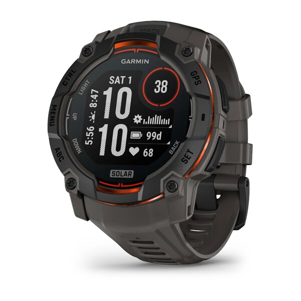 Garmin Instinct 3 Solar Multisport Watch, 50 mm
