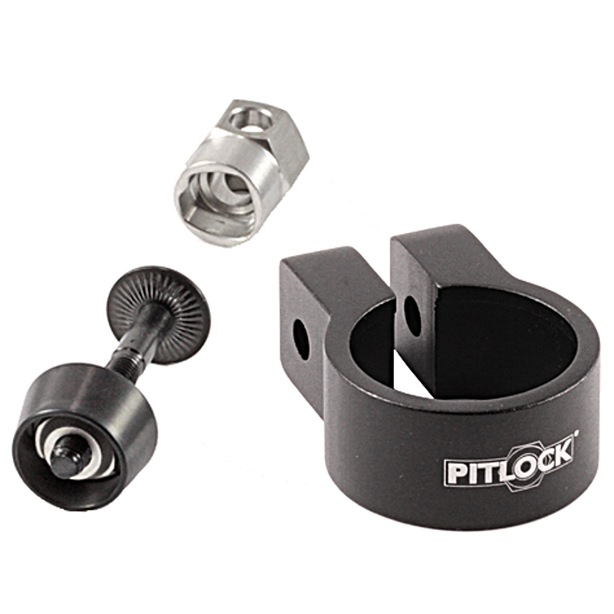 Pitlock Set 14 mit Sattelschelle zur Sattelstützen-Sicherung