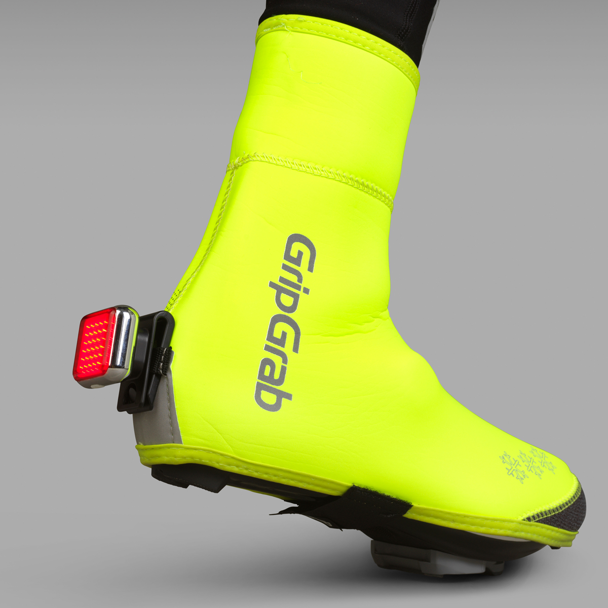 ARCTIC WATERPROOF HI-VIS WINTER SHOE COVER 01 Fahrrad Überschuhe