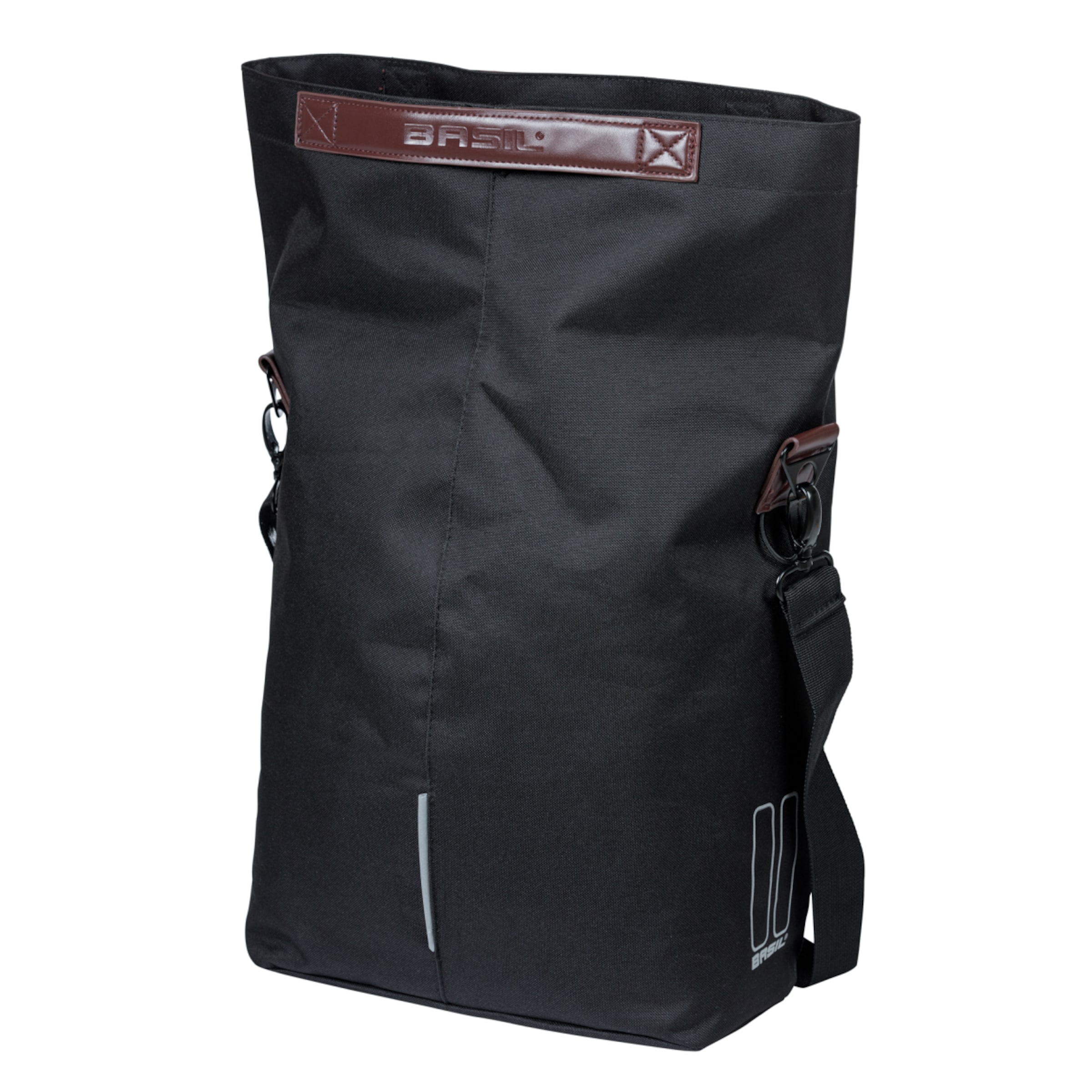 City Shopper MIK Hooks vegan leather fietstas