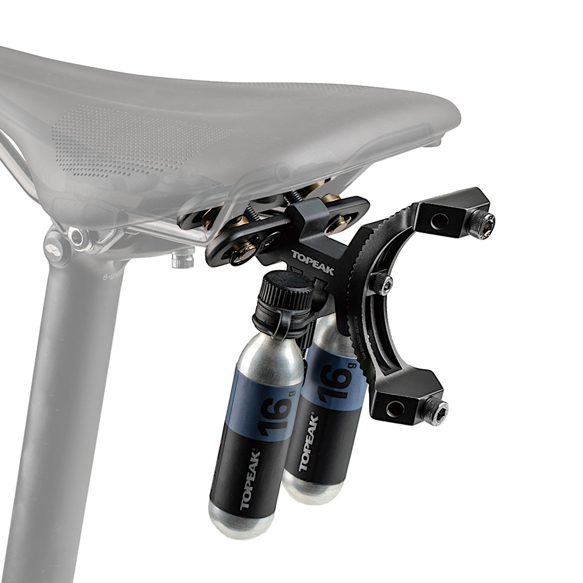 Tri-Backup Elite 2 Bottle Cage Seat Post Mounting