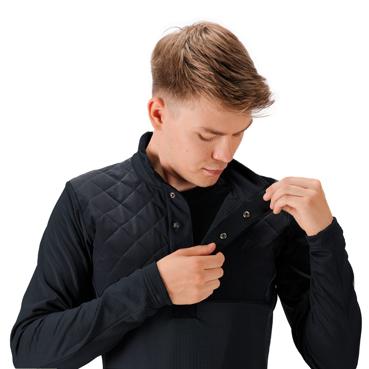 ADVENTURE grid fleece thermo jersey ls Lang-sleeved Jersey