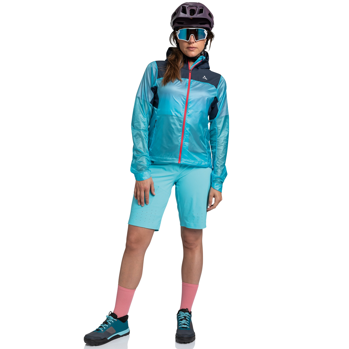 Hybrid Jkt Flow Trail L Women's Bike Windbreaker