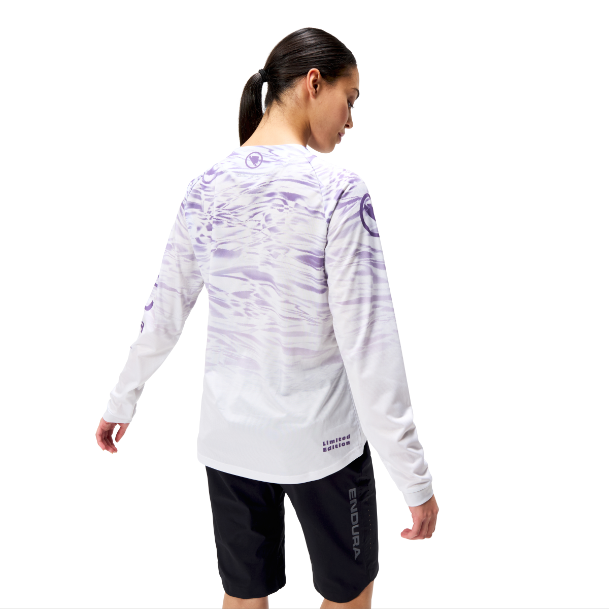 MARBLE WOMEN’S LTD PRINTED L/S TEE Damen Langarm Biketrikot