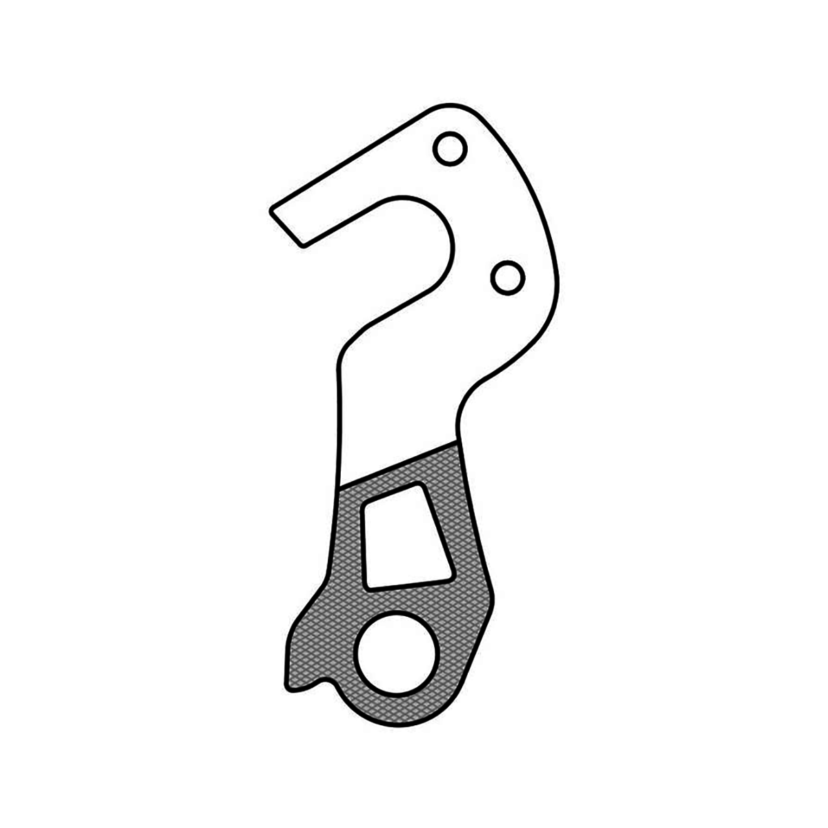 GH-257 Derailleur Hanger
