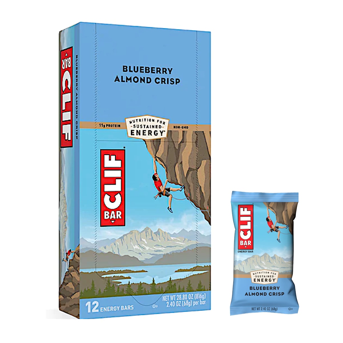 Clif Bar Energie Riegel Kohlenhydrate