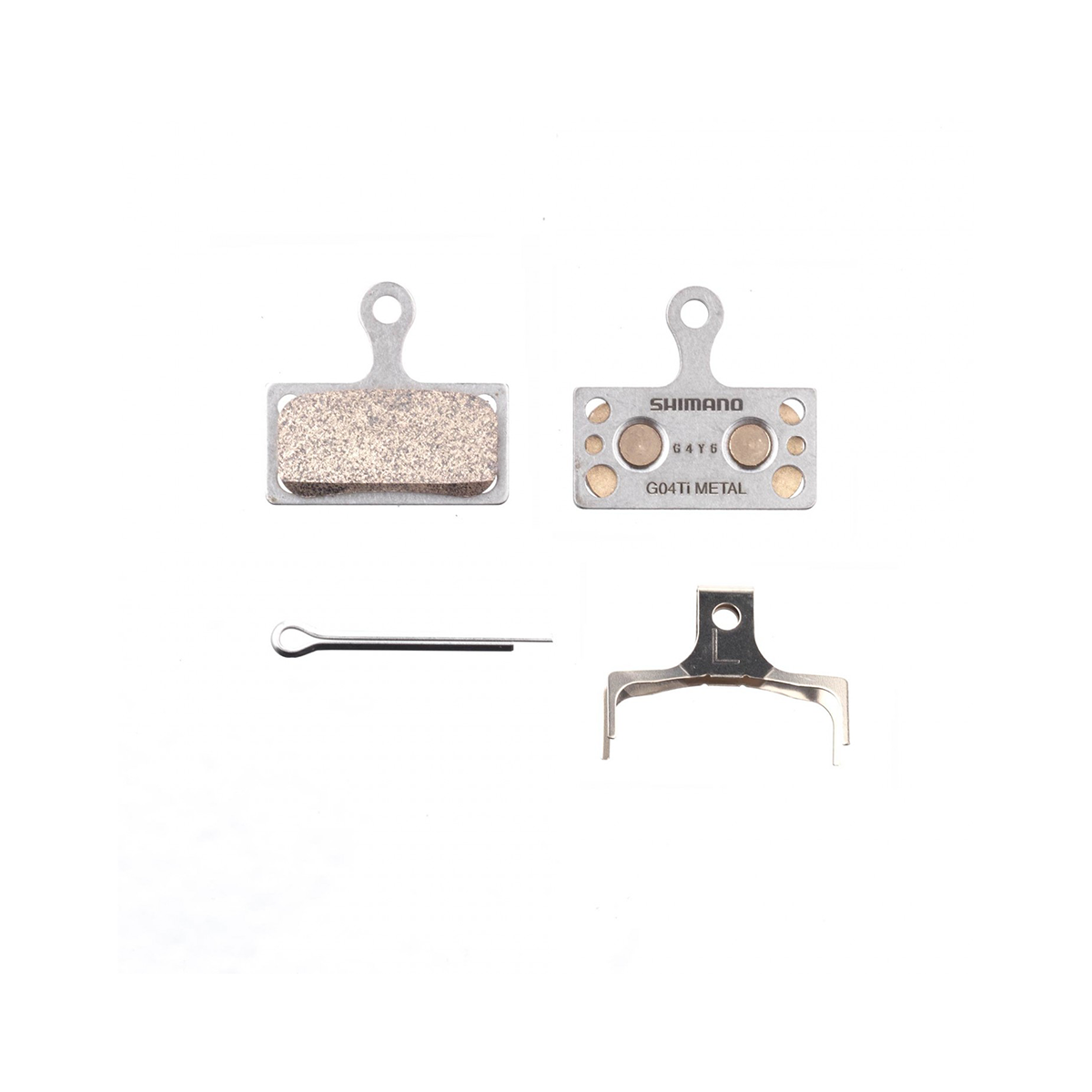 TR/XT/SLX/DEORE/ALFINE G04TI DISC PADS