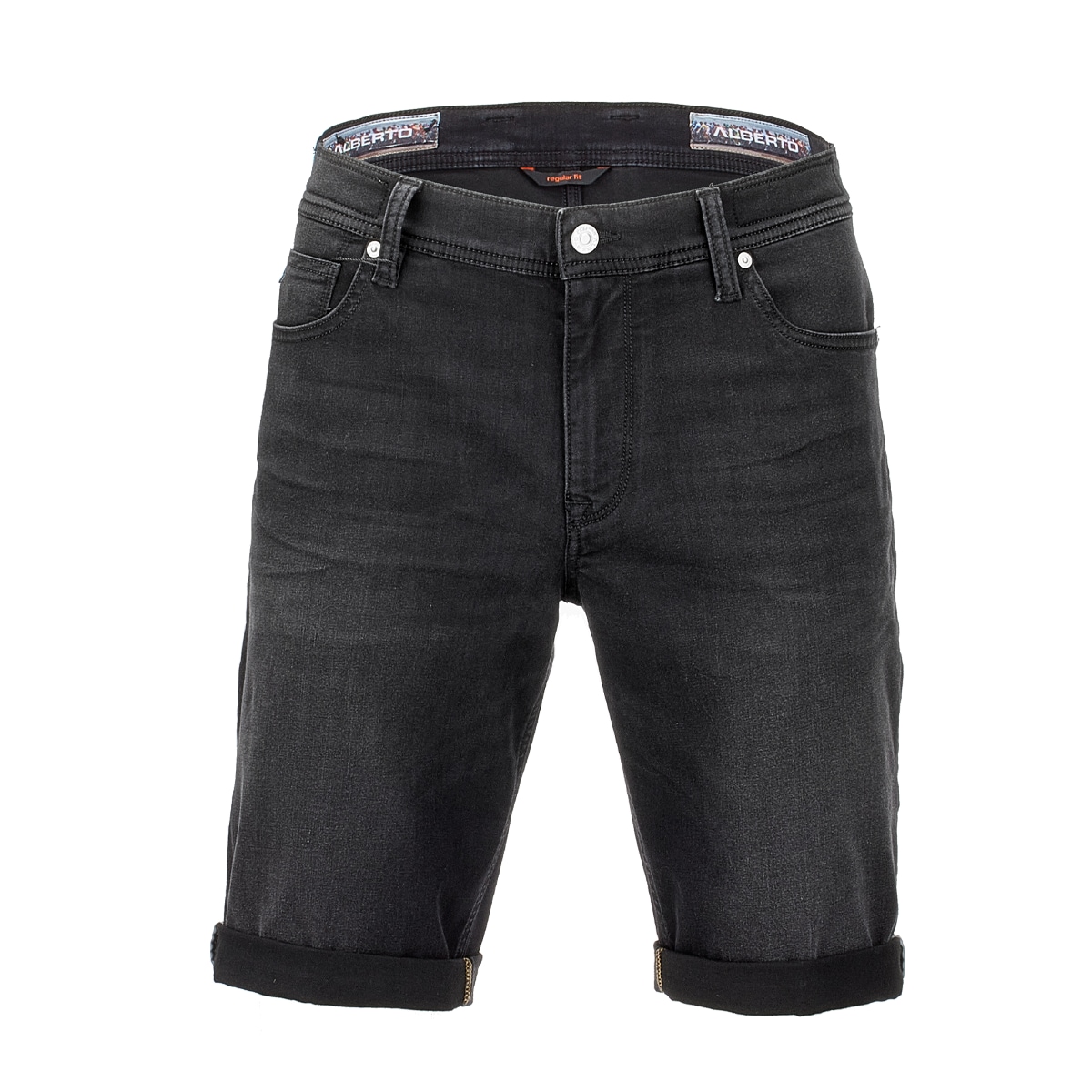 ALBERTO BIKE Coolmax Denim Jeans Short