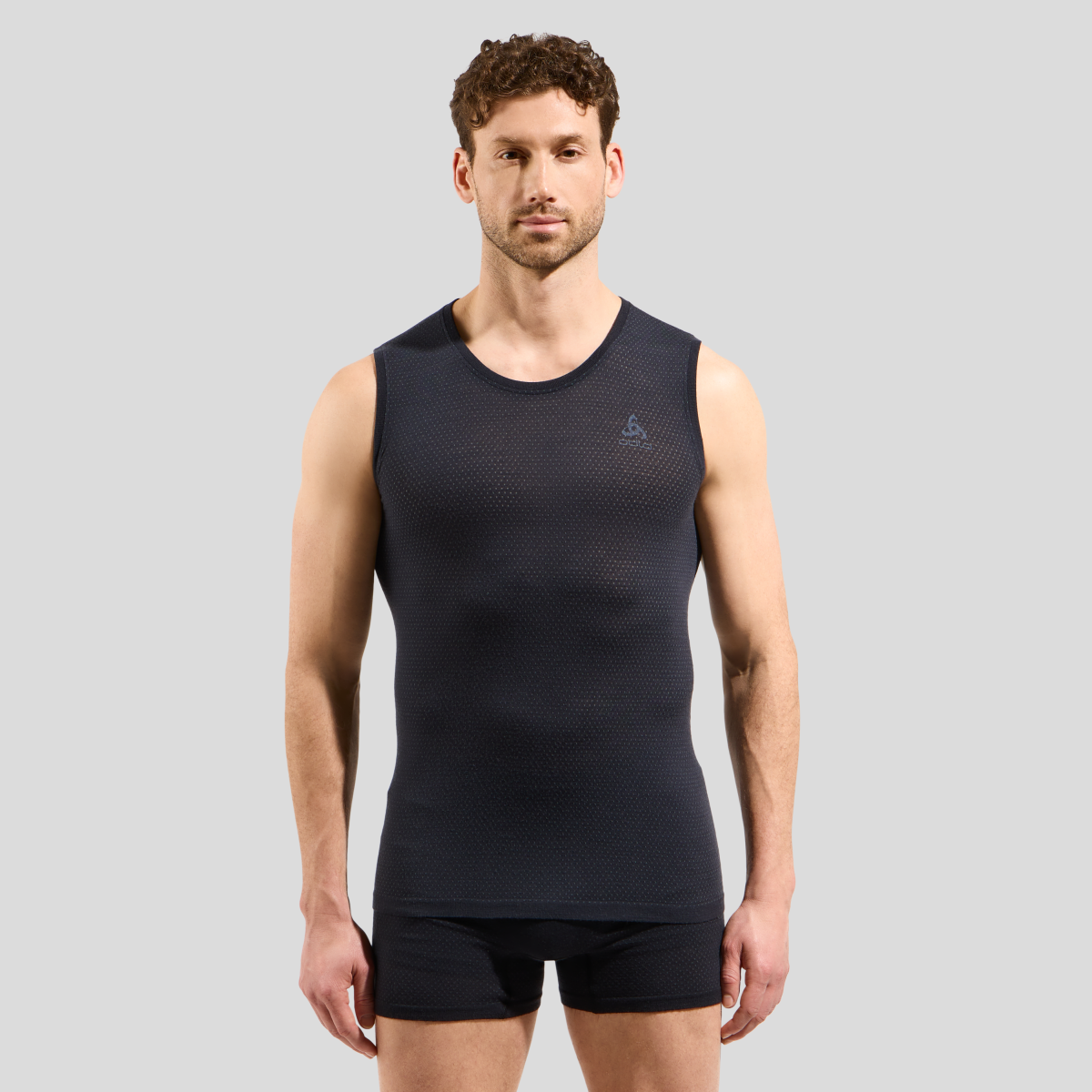 MERINO PW 140 SEAMLESS BL TOP CREW NECK SINGLET onderhemd