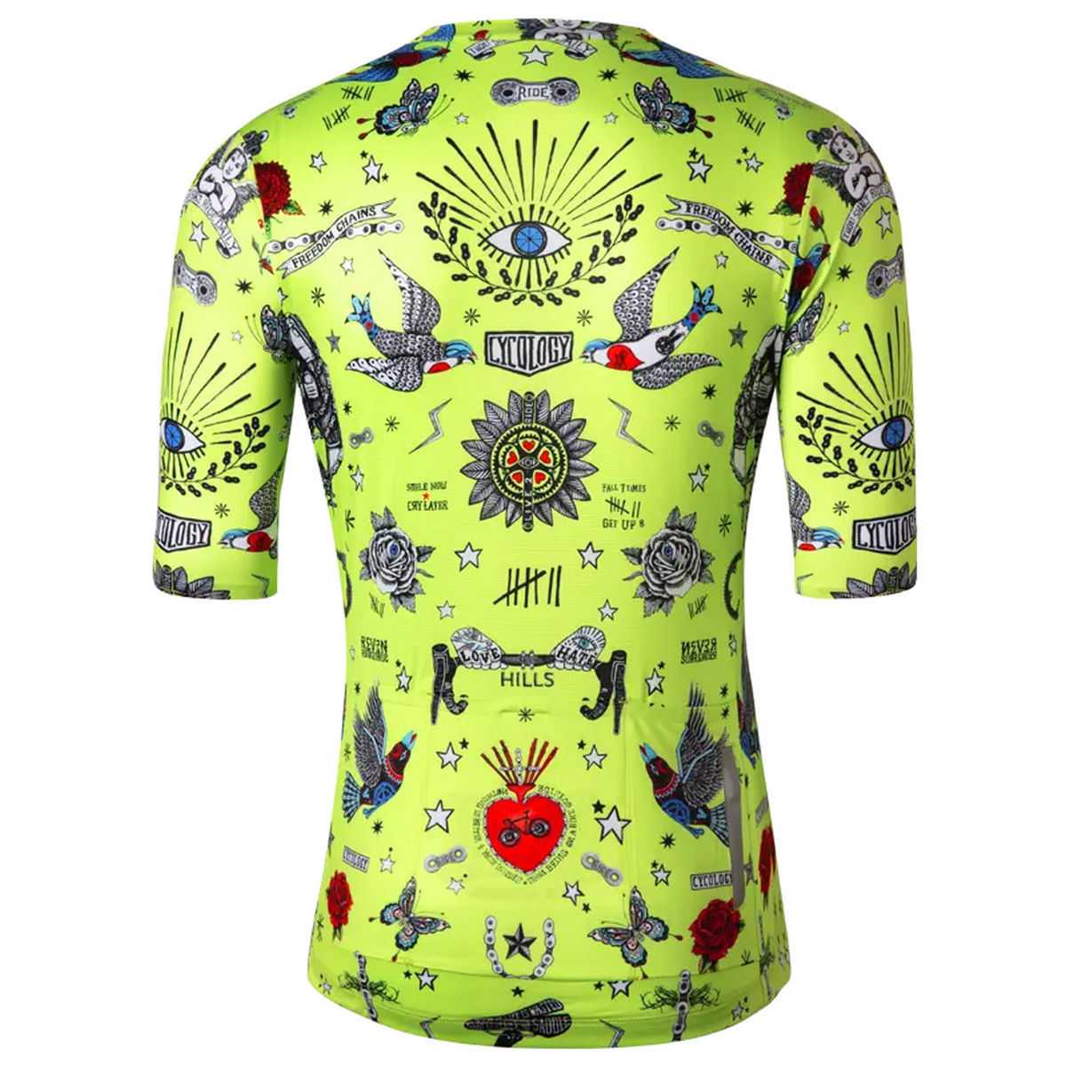 TATTOO MEN’S REBORN JERSEY Kurzarm Radtrikot