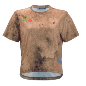 W Adventure AOP Cropped Mesh Tee