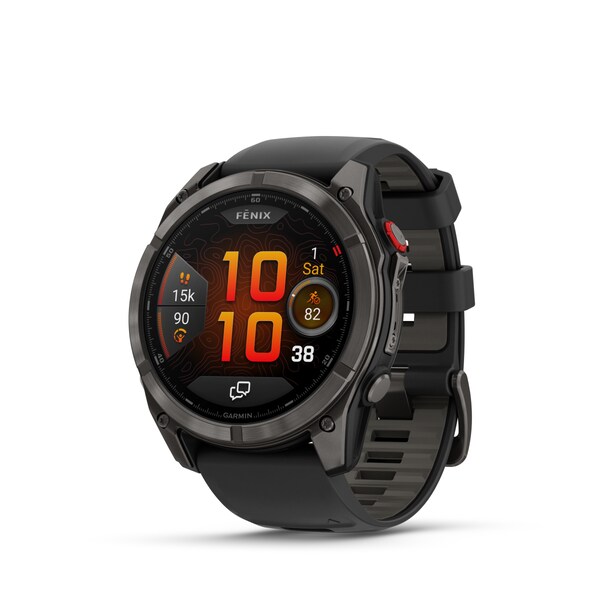 Fenix 8 Pro Sapphire DLC Titan GPS Multisport-Uhr, 51 mm, AMOLED