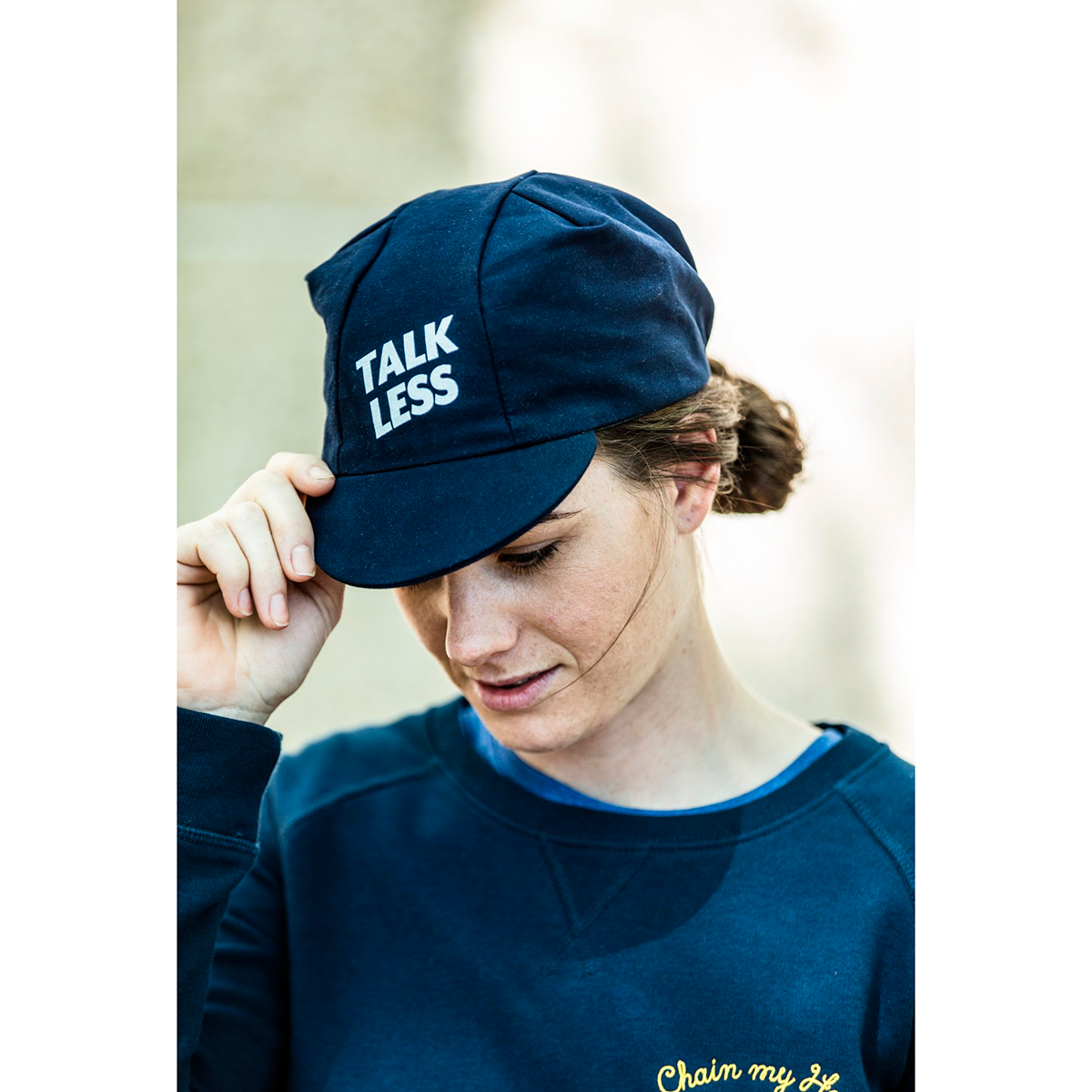 TALK LESS RIDE MORE Cycling Cap