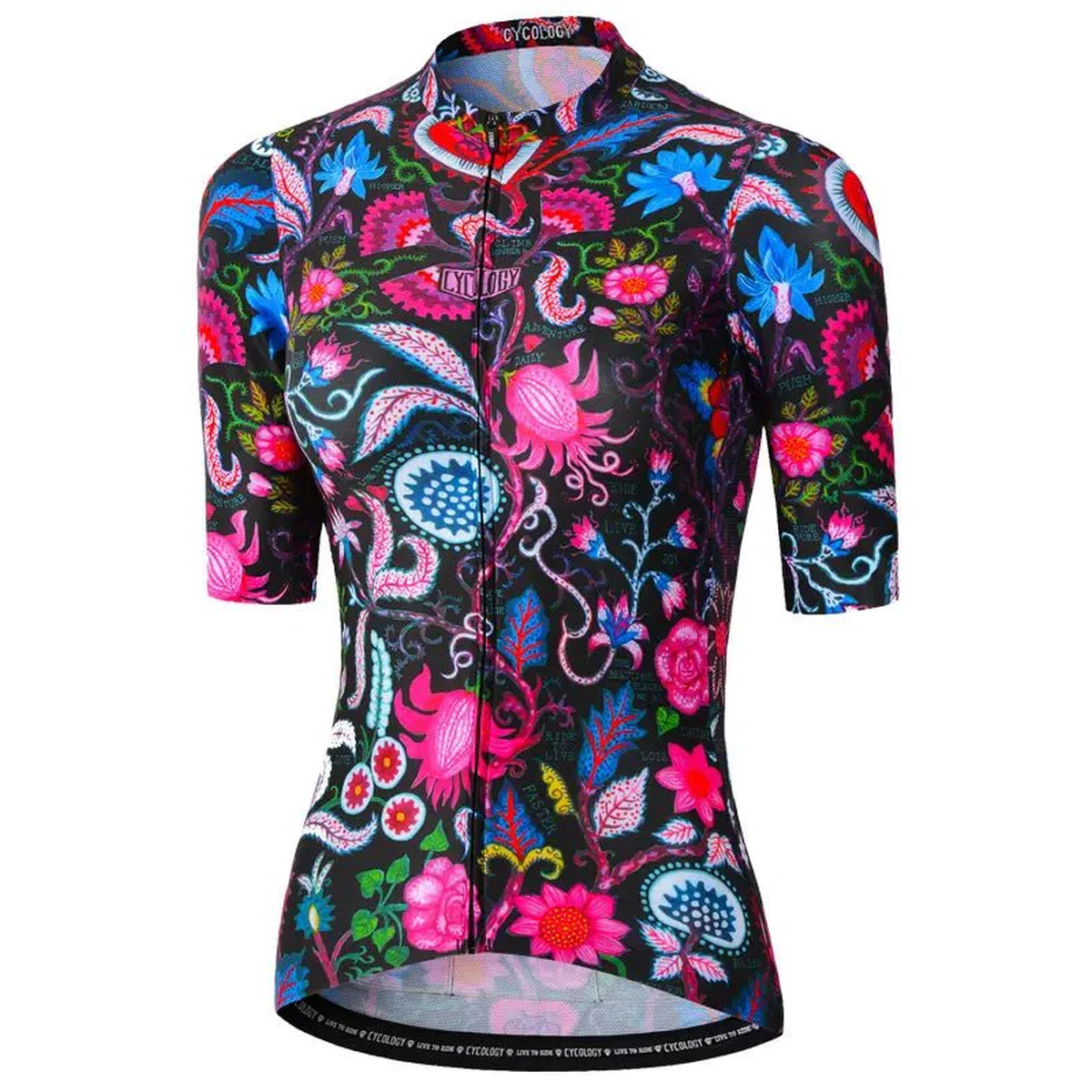SECRET GARDEN WOMEN’S REBORN JERSEY BLACK Damen Kurzarm Radtrikot