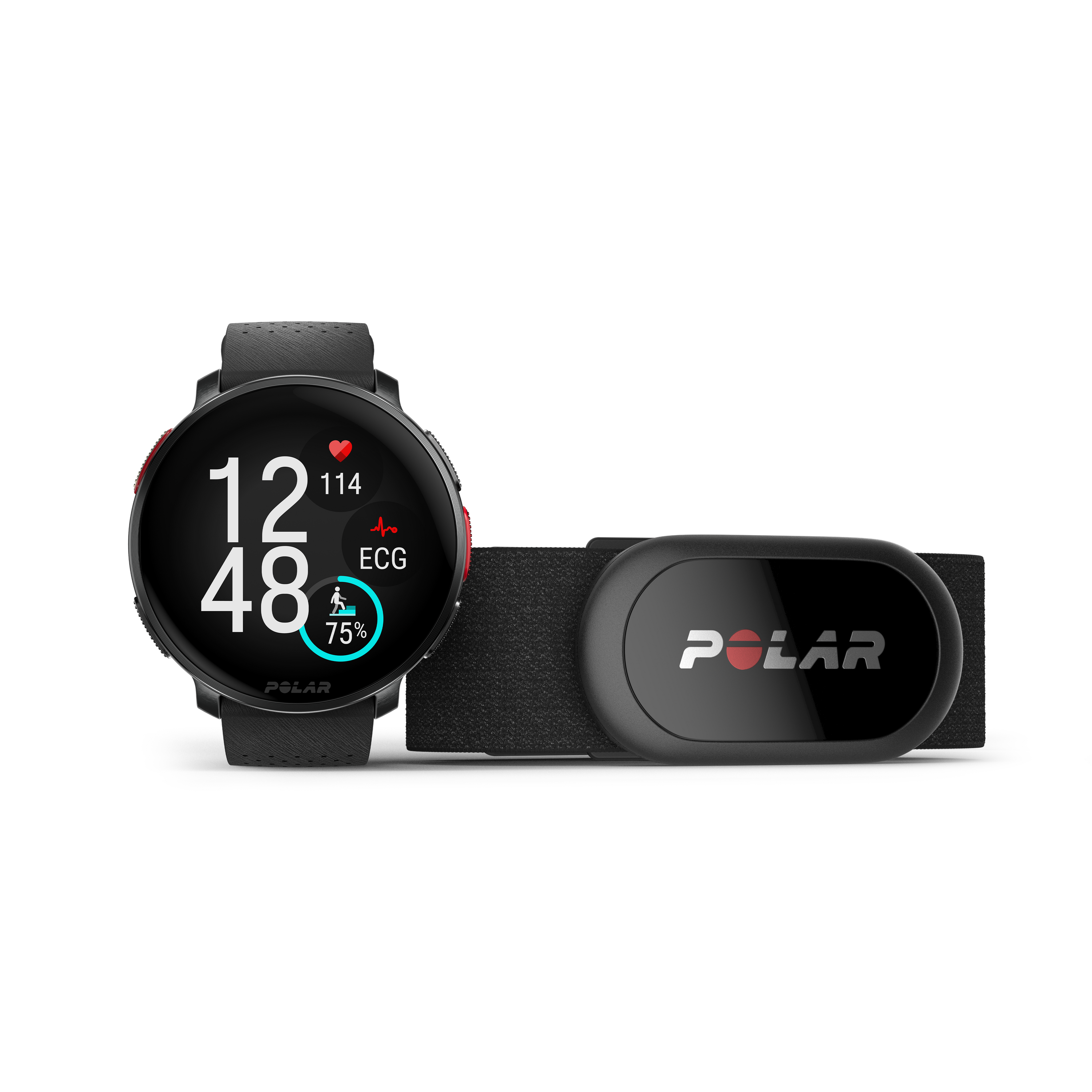Polar Vantage V3 GPS Multisport- und Fitnessuhr H10