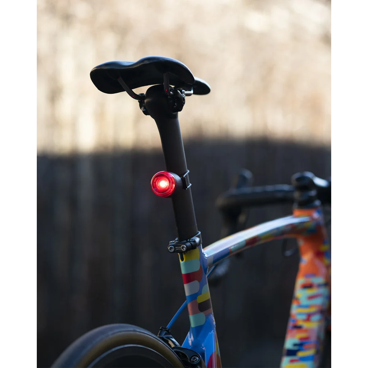 Plug Rechargeable Rear Bike Light