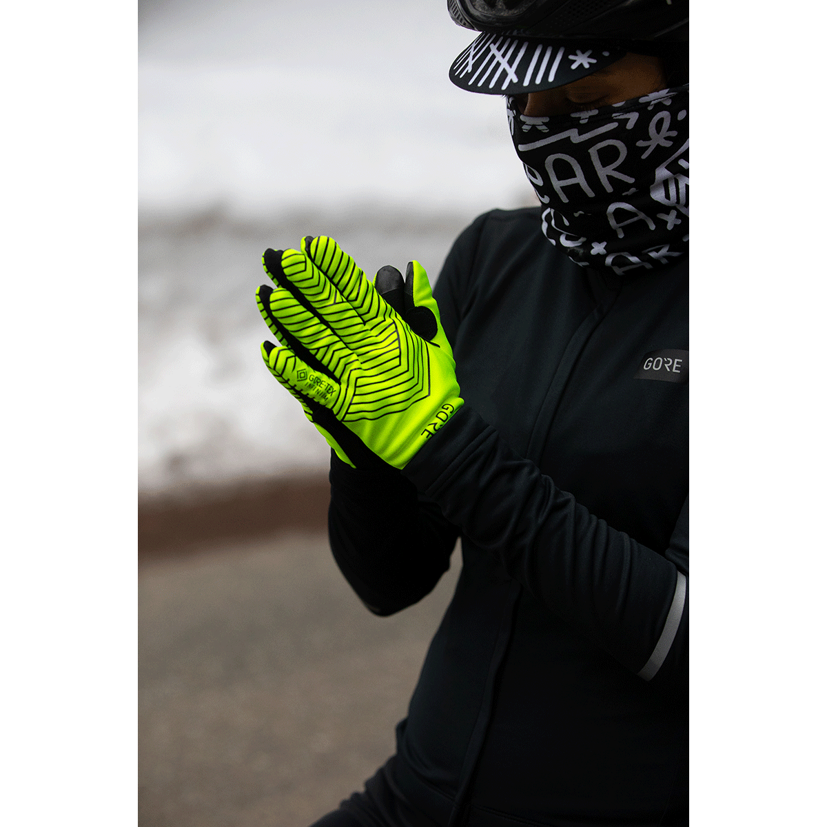 C3 GORE-TEX INFINIUM STRETCH MID GLOVES fietshandschoenen