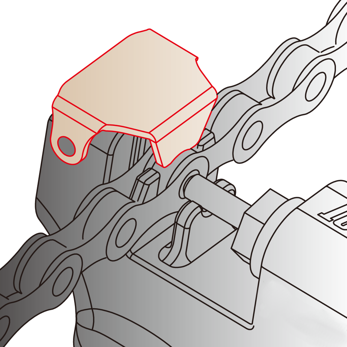 Kettennietdrücker Kettennieter