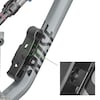 LOCKMAXX FL 75 Gelenkschloss Faltschloss mit Halter