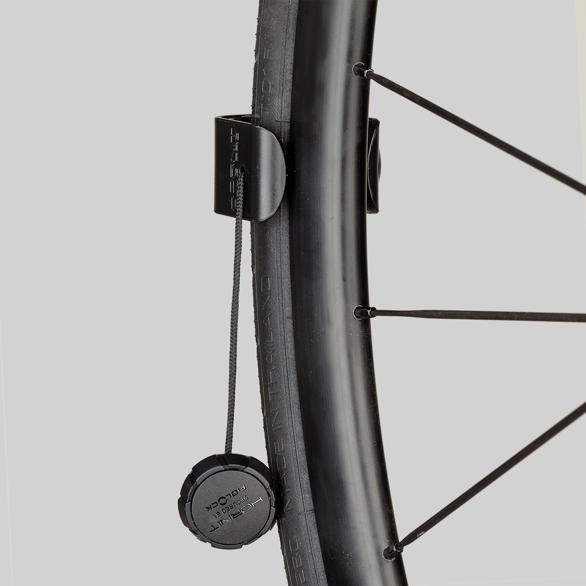 CLUG PRO ROADIE Bicycle Wall Bracket 1 "-1.25" Secured with Fidlock
