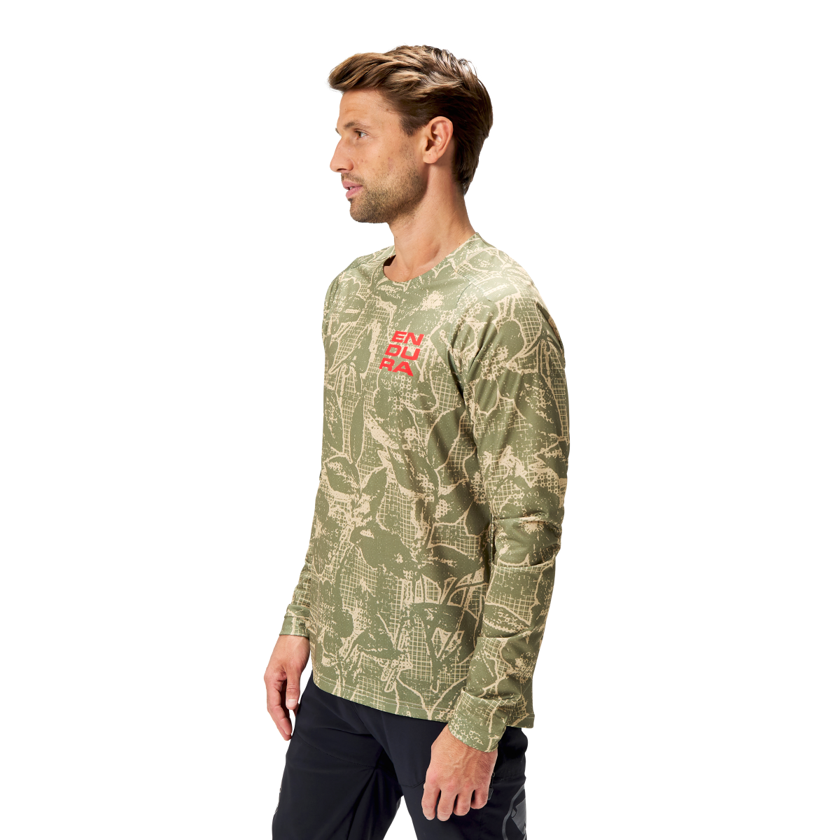 LTD PRINTED L/S TEE Long-sleeved MTB Jersey