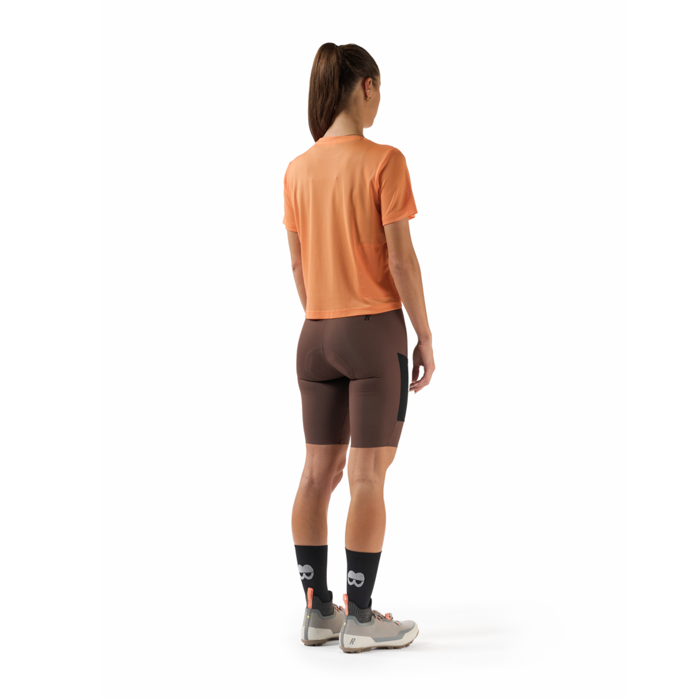 W Adventure AOP Cropped Mesh Tee