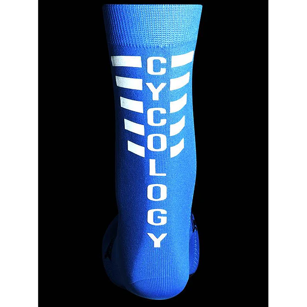 REFLECTIVE LOGO CYCLING SOCKS