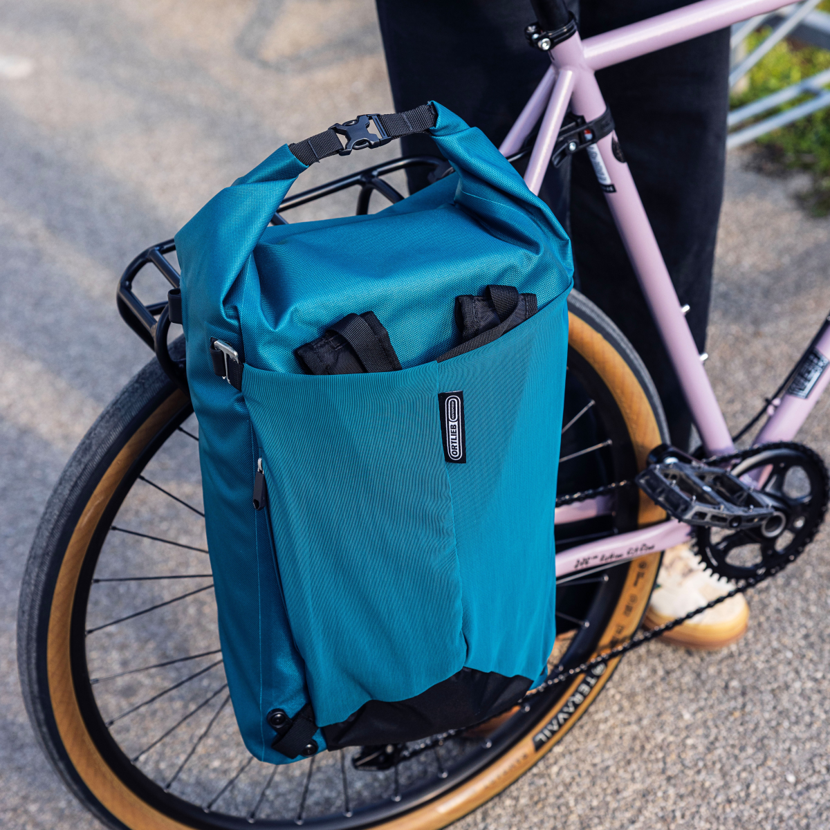 VARIO LITE Rucksack und Gepäckträgertasche