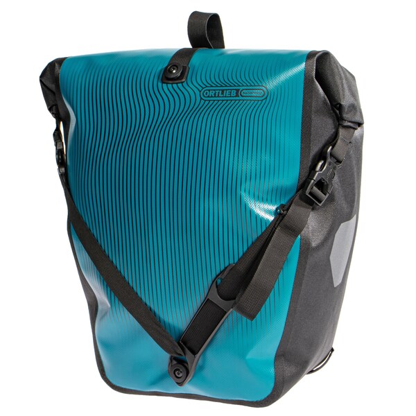 BACK-ROLLER DESIGN ROUTE WAVE LINES Gepäckträgertasche