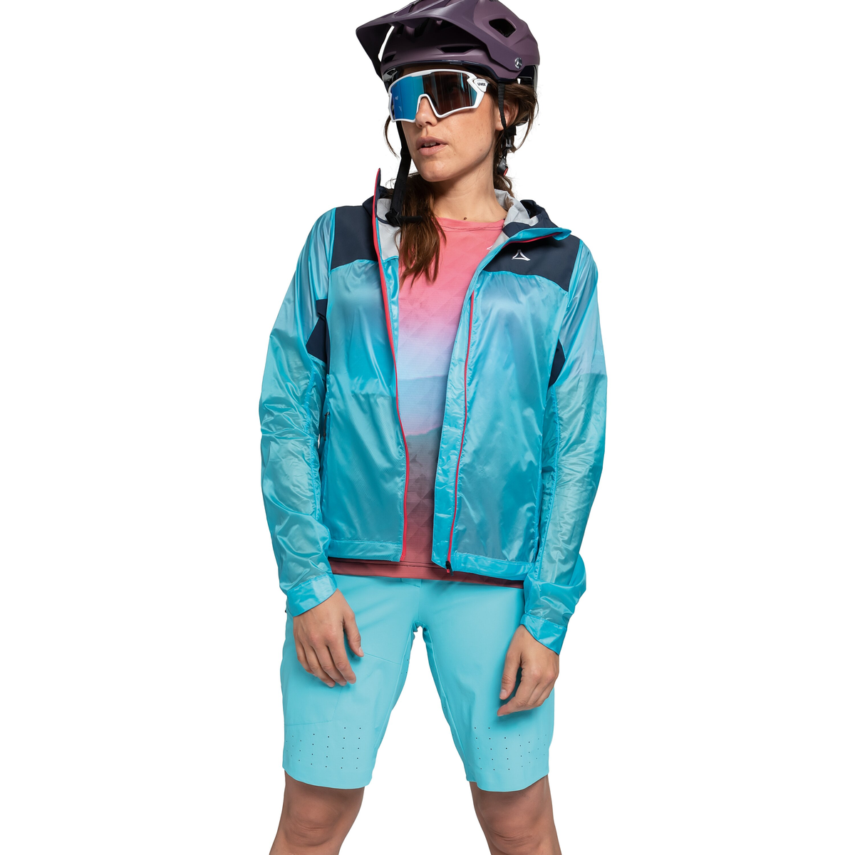 Hybrid Jkt Flow Trail L Women's Bike Windbreaker
