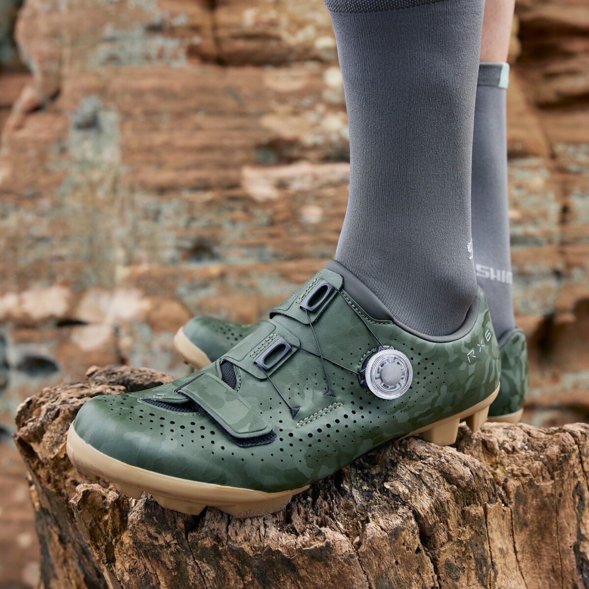 SHIMANO RX600 Gravel Shoes EU 47, Beige