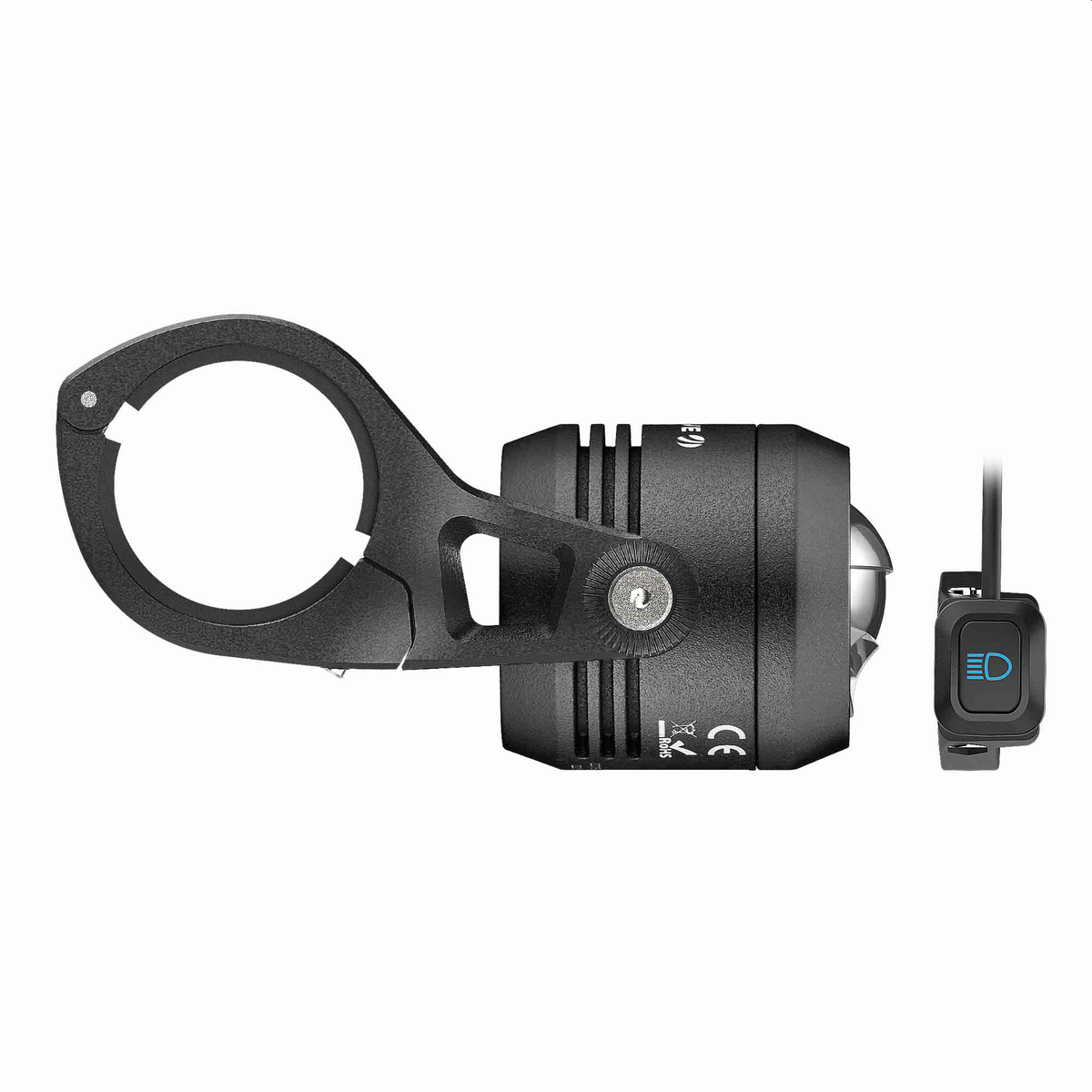 AC-210 E-bike Headlight with High Beam Function and Handlebar Mount