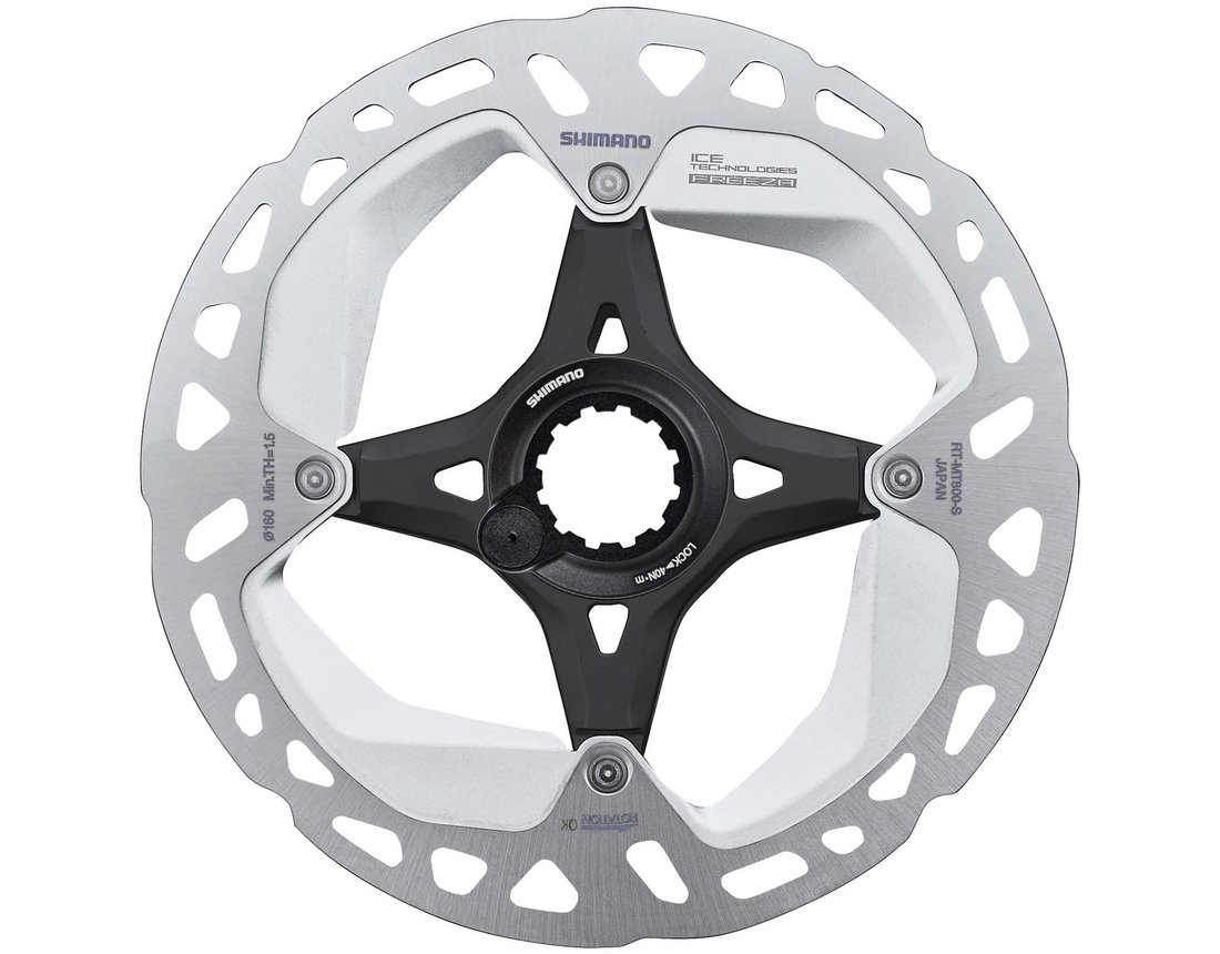 RT-MT800 Brake Disc ICE TECH FREEZA with Magnetic Lock Ring STEPS E-Bike