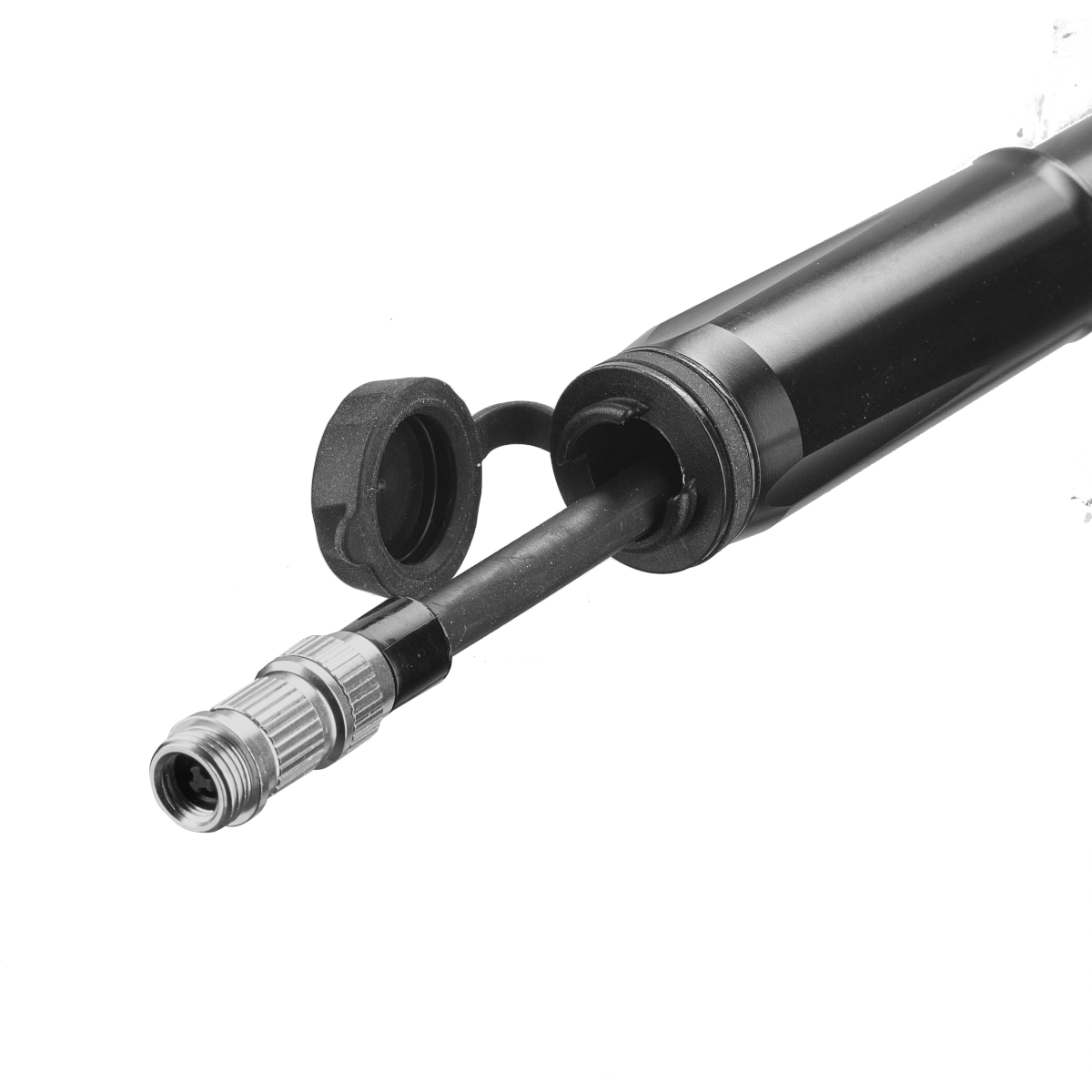 airik T-FLEX Aluminium Mini Pump with Schrader/Presta Hose Connection