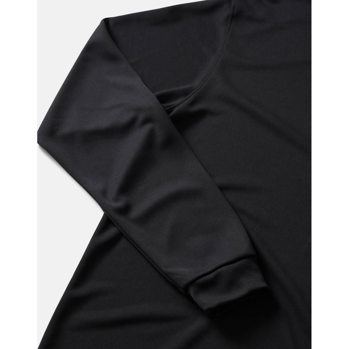 ESSENTIALS BLACK Langarm MTB Bikeshirt
