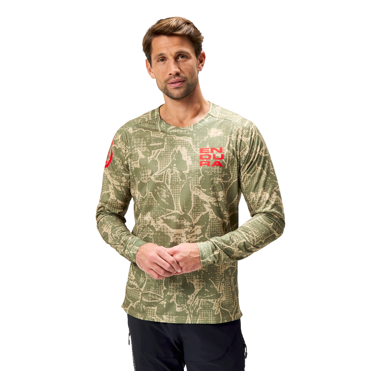 LTD PRINTED L/S TEE Long-sleeved MTB Jersey