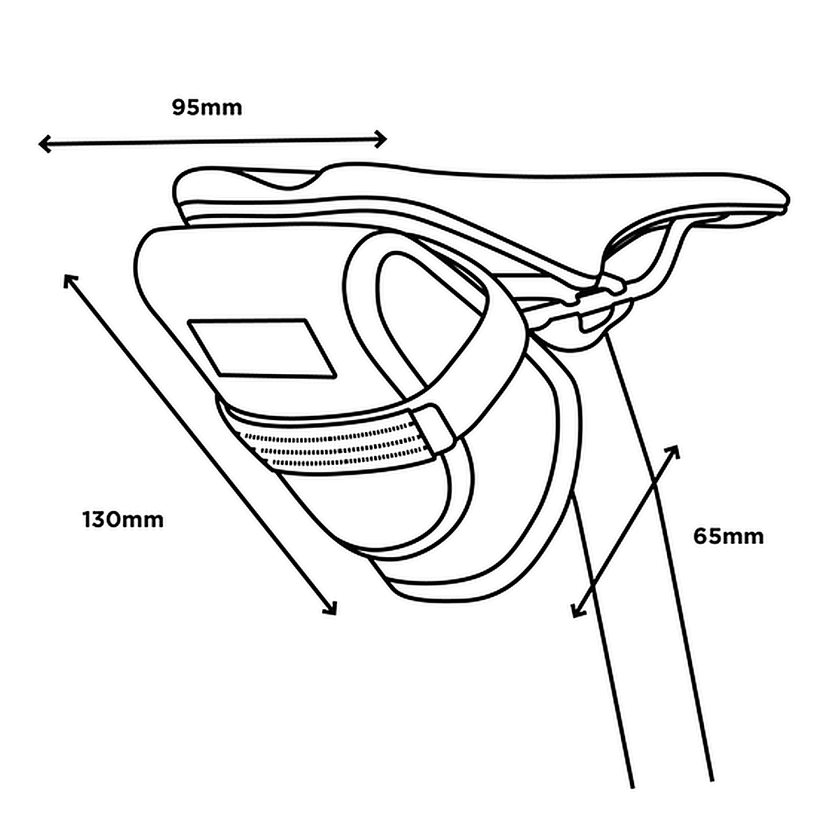 TOOL POUCH Satteltasche