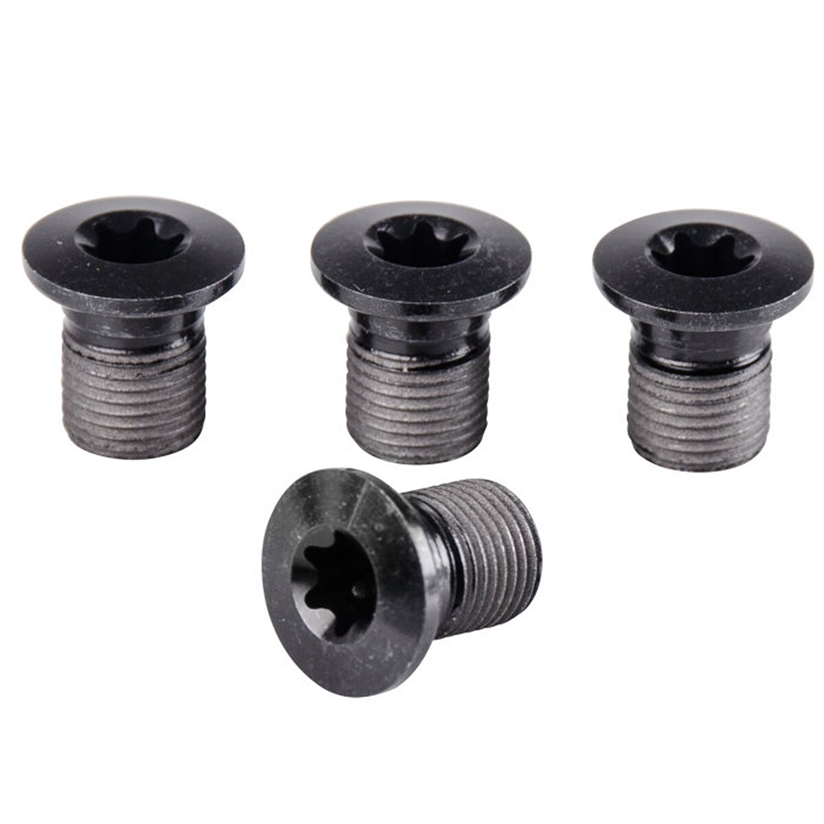 Origin-8 / Pyramid Chrome Chainring Bolts - 5pc Set For Single Speed, BMX, Track Bikes